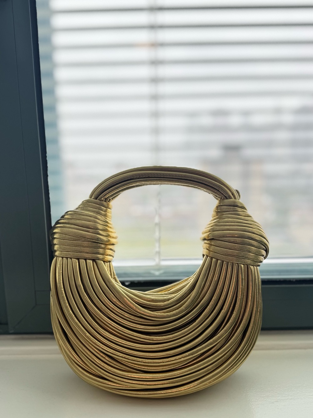Gold Multi-Strand Statement Necklace
